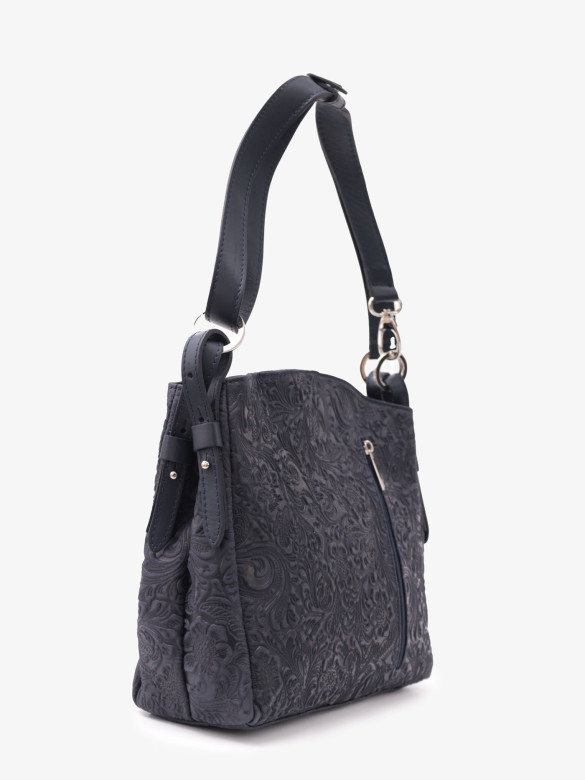 Сумка женская итальянская Roberta Firenze 839 sissi синяя