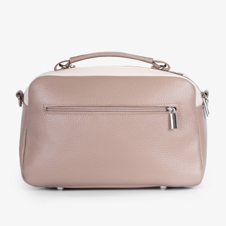 Сумка женская Sumkov Р-301 кремовая/капучино