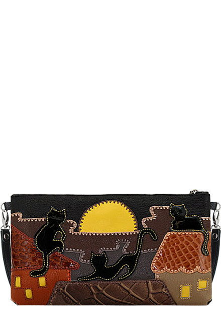 Сумка женская Protege, ДС-251-131, "Март-ночь"чёрная