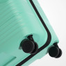Чемодан Eberhart Wave 46W-022 полипропилен 4 колеса зелёный Чемодан Eberhart Wave 46W-022 полипропилен 4 колеса зелёный