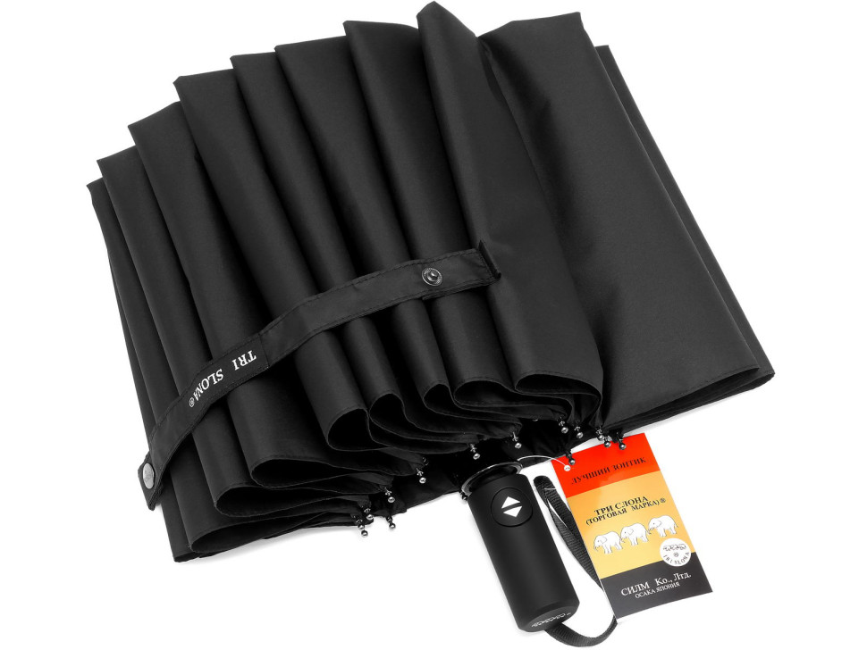 Зонт мужской Три Слона 8160 (916), 16 спиц, полный автомат Зонт мужской Три Слона 8160 (916), 16 спиц, полный автомат