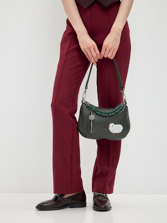 Сумка Curanni 2479 агнелло верде