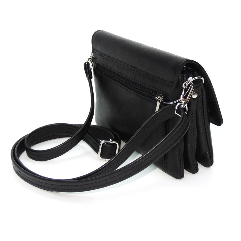 Черная женская кожаная сумка Natalia Kalinovskaya «Мальта» Растение Черная женская кожаная сумка Natalia Kalinovskaya «Мальта» Растение