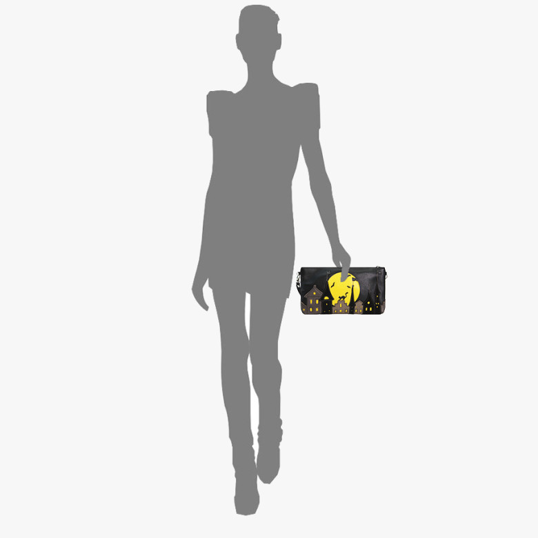 Сумка женская Protege, ДС-251-76 Город №7 чёрная Сумка женская Protege, ДС-251-76 Город №7 чёрная