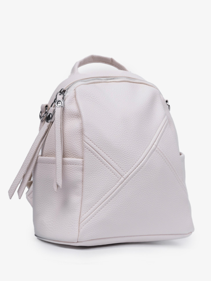 Рюкзак-мини NingMengCao 6120 светло-бежевый