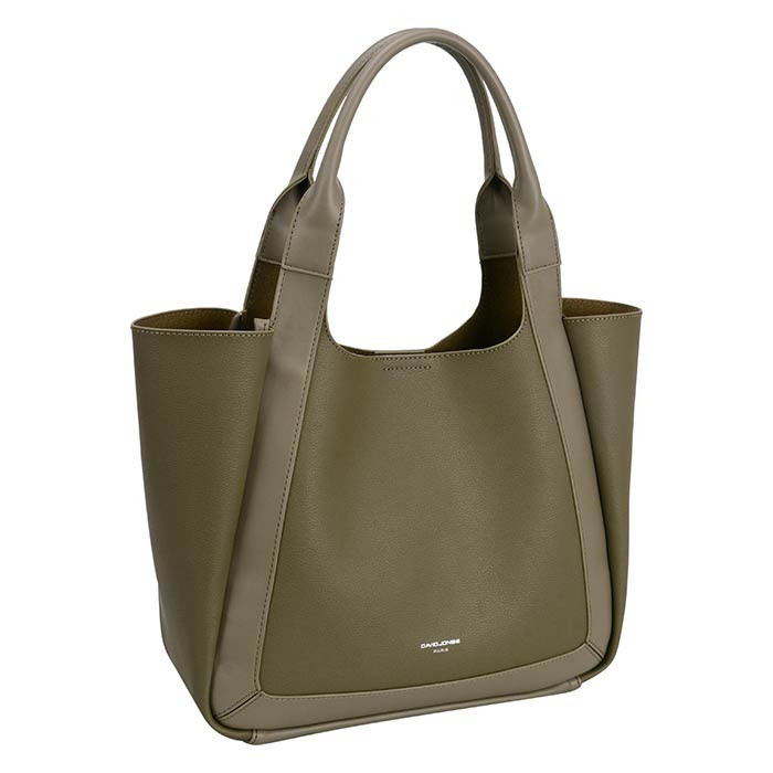 Сумка-шоппер с косметичкой женская David Jones 6673 pink