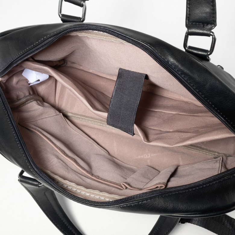 Мужская сумка-портфель David Jones 696605 black