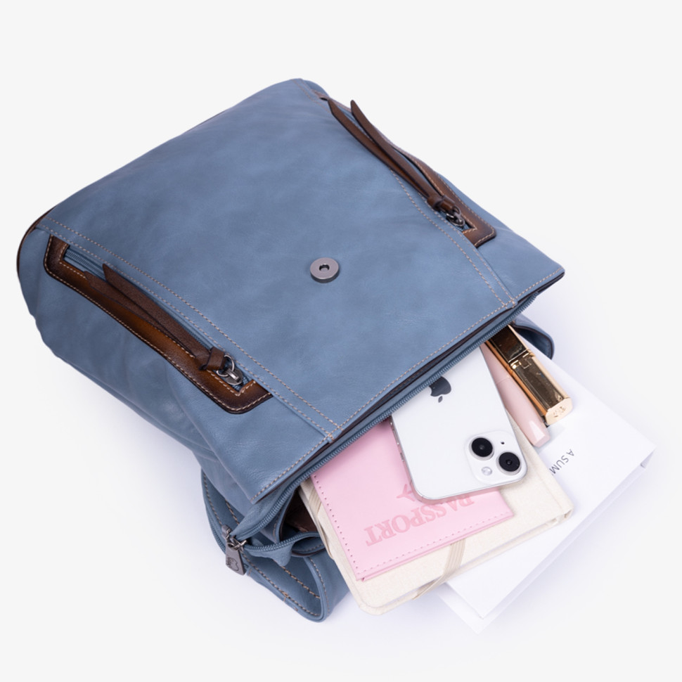 Рюкзак Flame Dance 6593 голубой