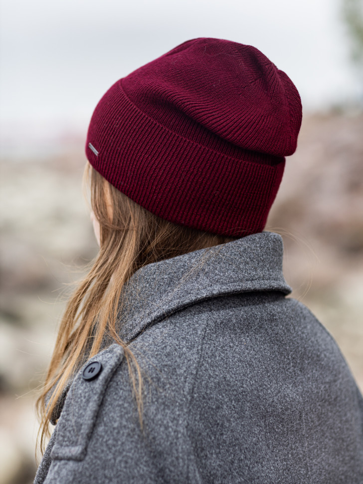 Шапка женская 12304 MARHATTER тёмно-бордовая (56-58)