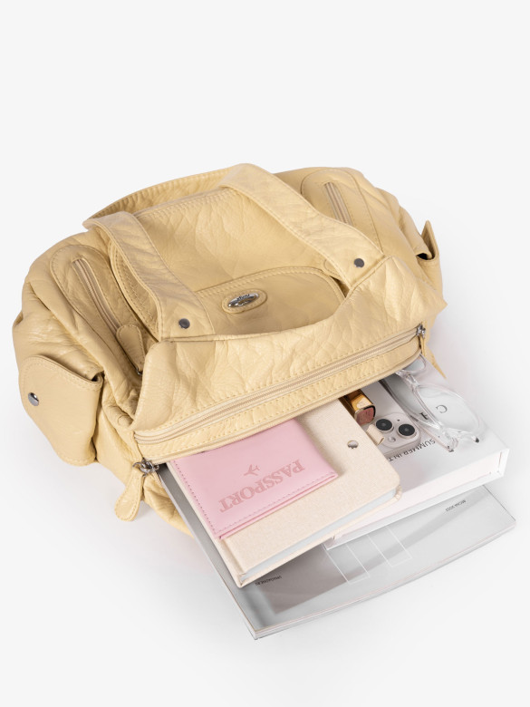 Сумка Runyi, А808 светло-желтая