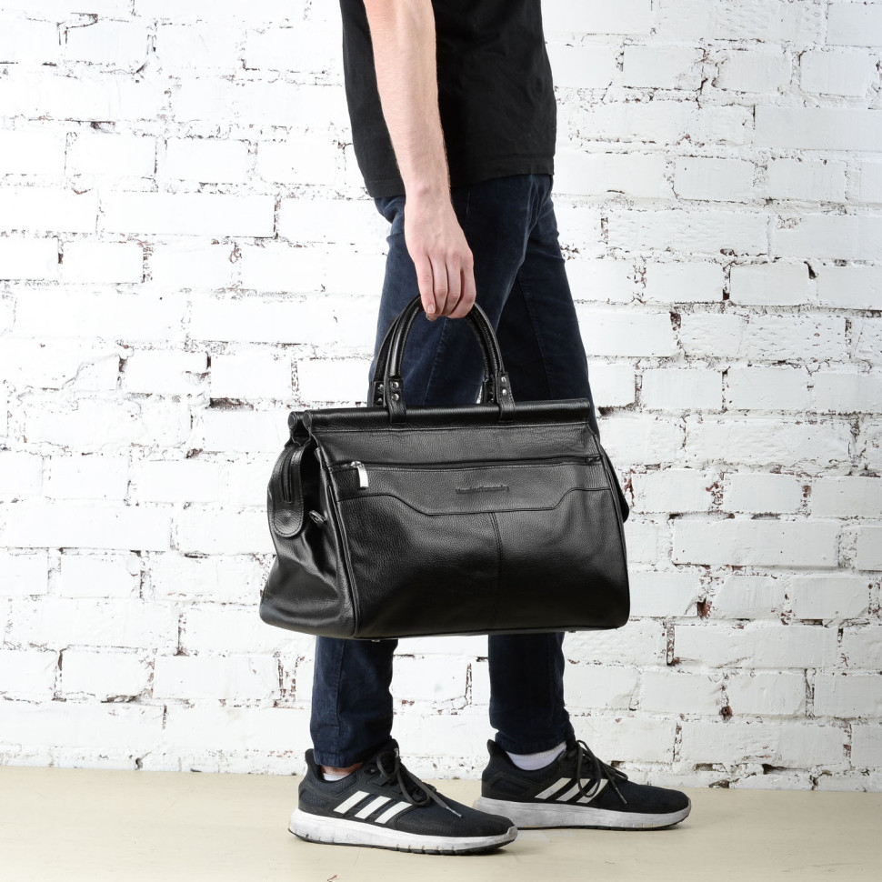 Сумка-саквояж Maxsimo Tarnavsky 1077 чёрная