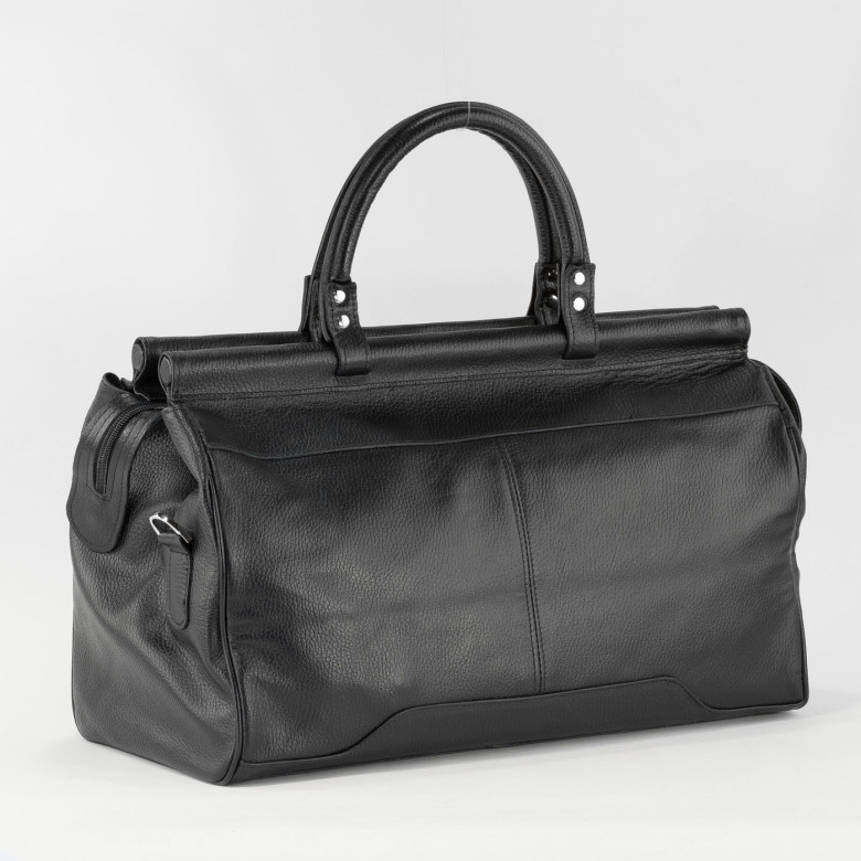 Сумка-саквояж Maxsimo Tarnavsky 1077 чёрная Сумка-саквояж Maxsimo Tarnavsky 1077 чёрная