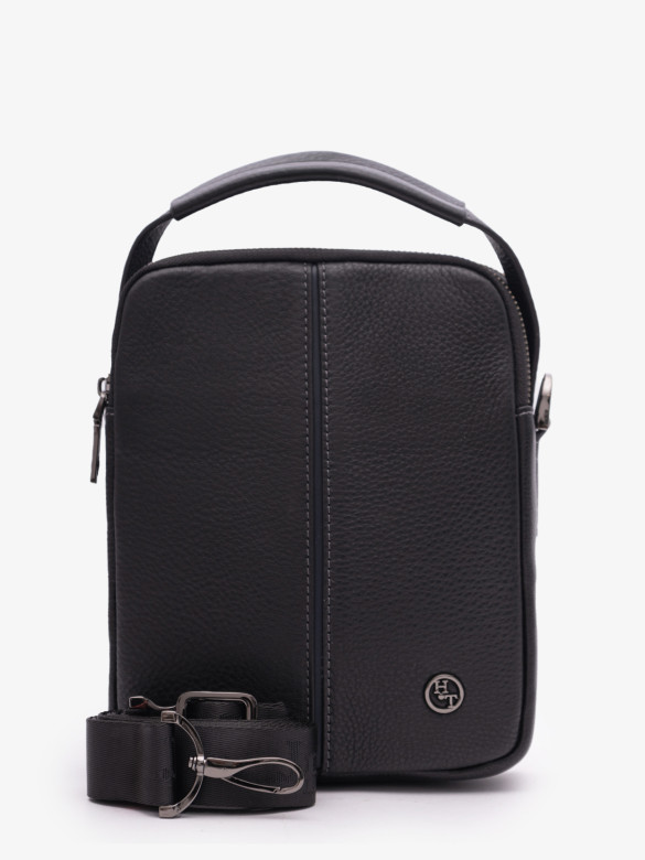 Мужская сумка через плечо Hight Touch 1664-6 чёрная