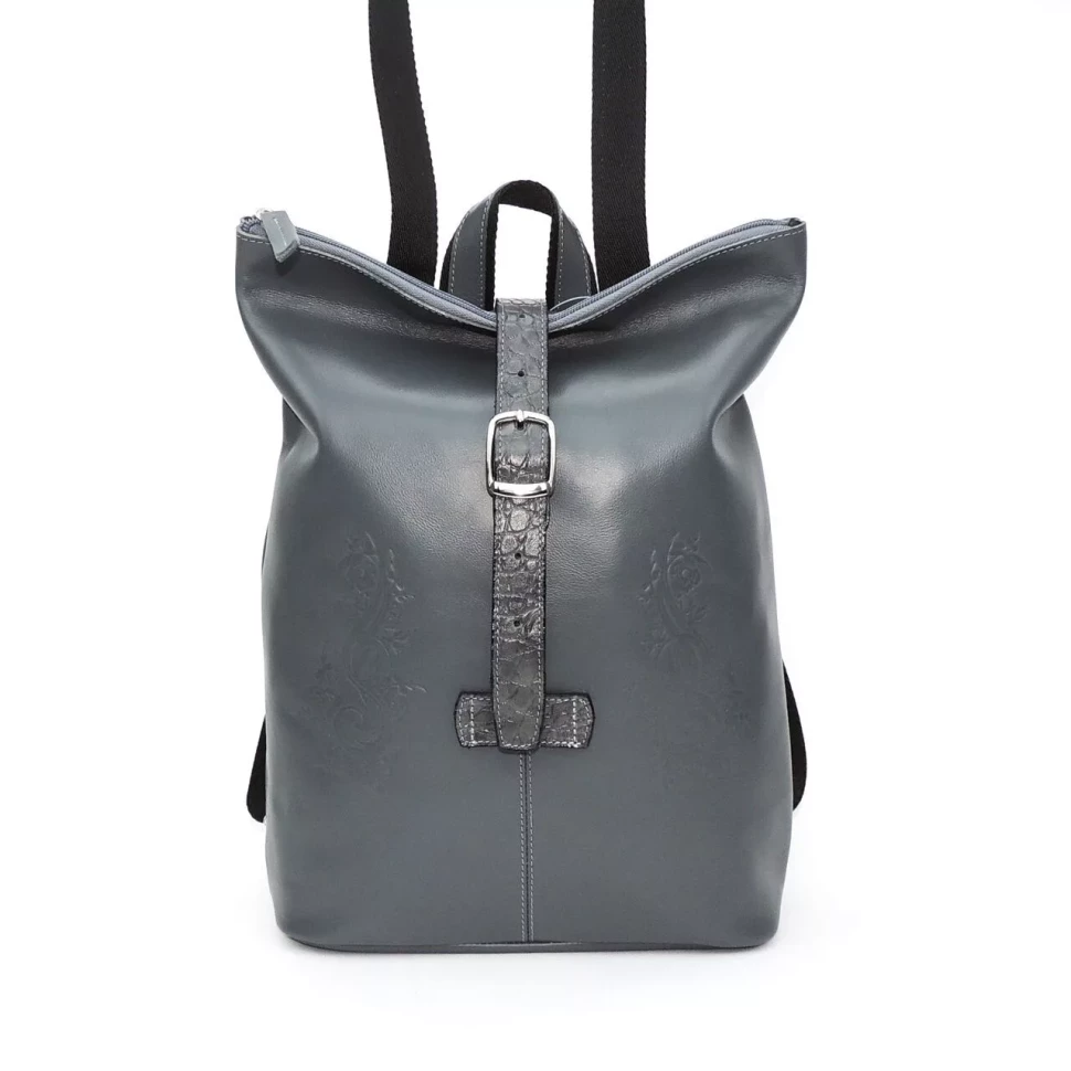 Сумка-рюкзак Natalia Kalinovskaya СР34т-741 "Алиша" серый