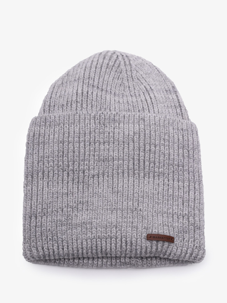 Шапка MARHATTER 12122 светло-серая