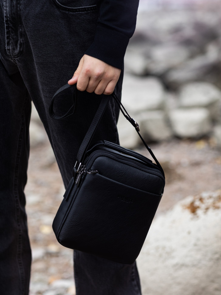 Сумка мужская JIN 5182 чёрная