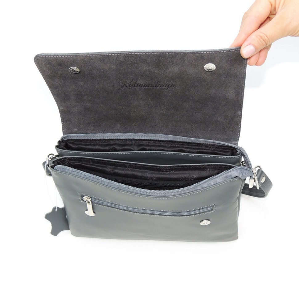 Женская сумка Natalia Kalinovskaya, «Агния» серая