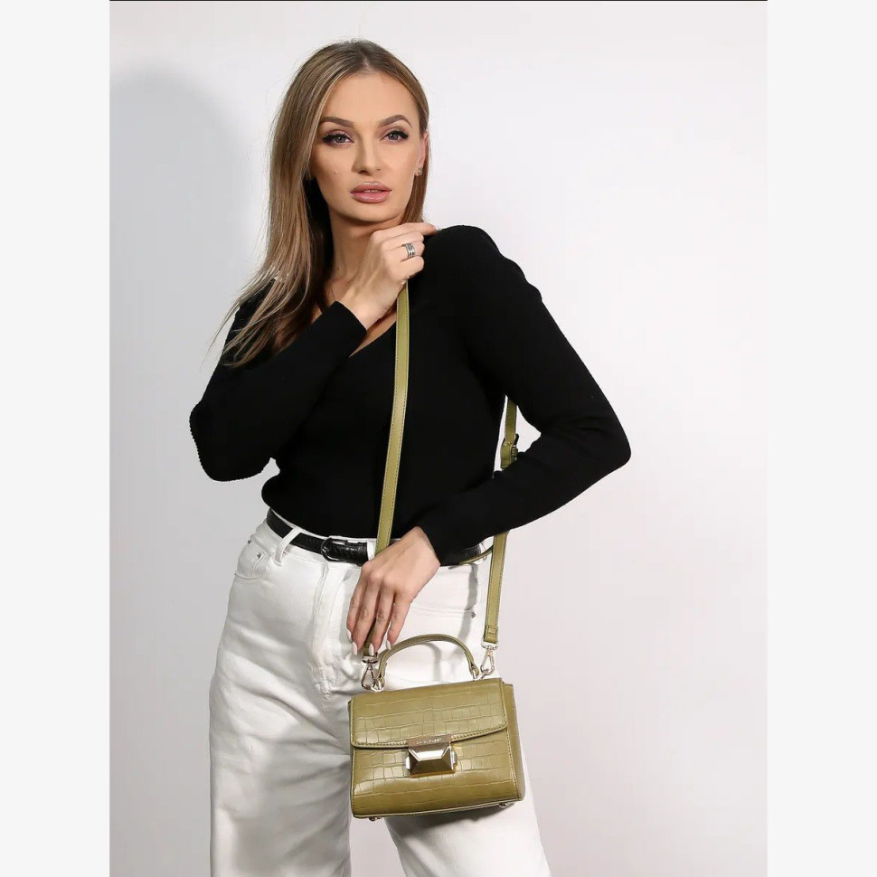 Сумка женская David Jones 7115 d.green