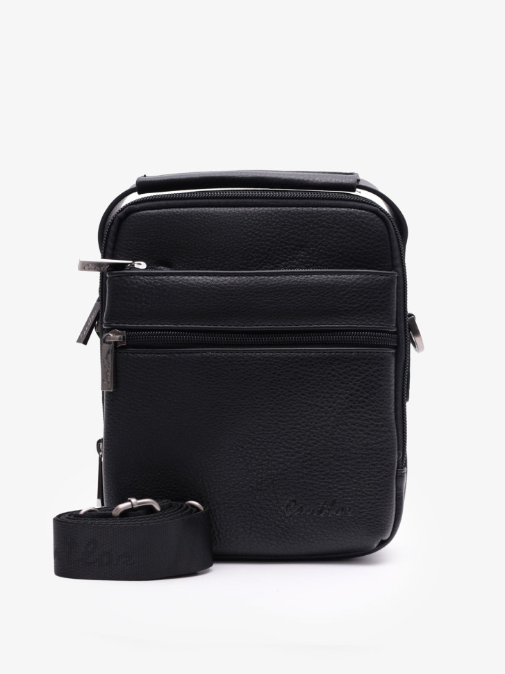 Сумка мужская Cantlor Ж03-G1312S-5 черная Сумка мужская Cantlor Ж03-G1312S-5 черная