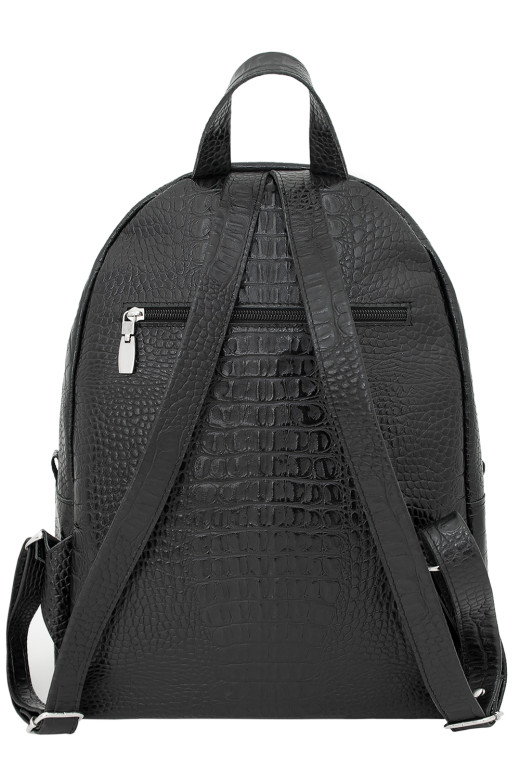 Рюкзак женский Protege, ДС-362-170 "Техно" чёрно-синий рептилия