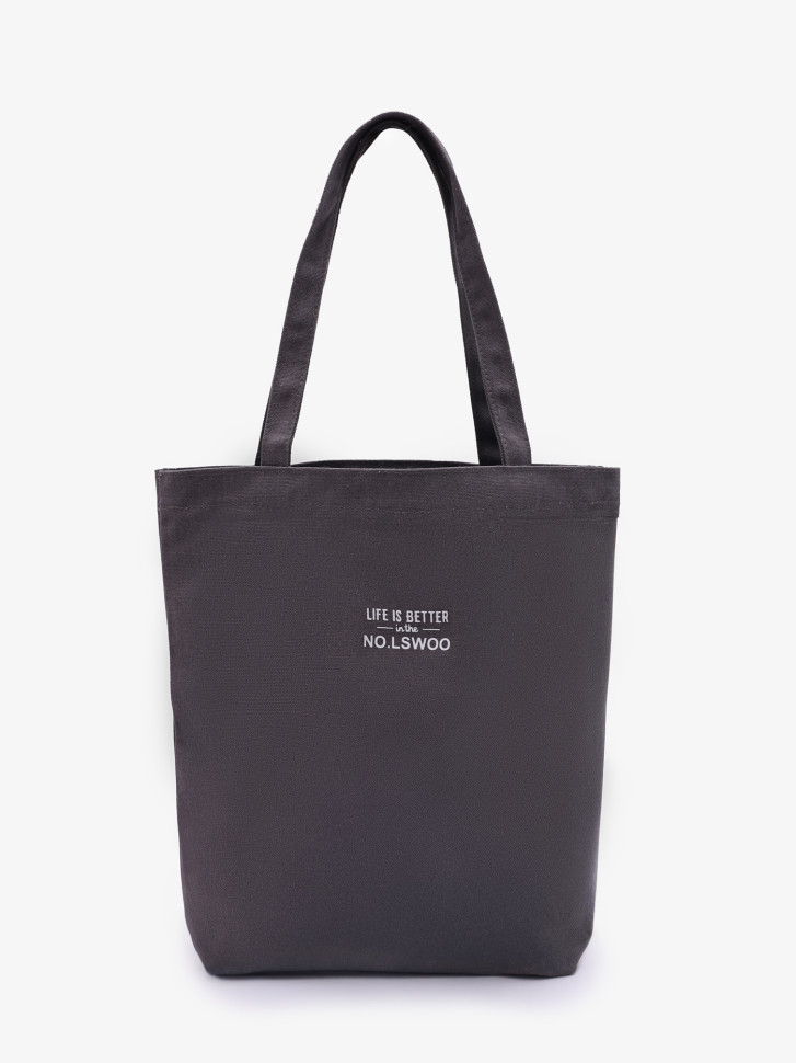 Сумка-шопер Б 6003 серая