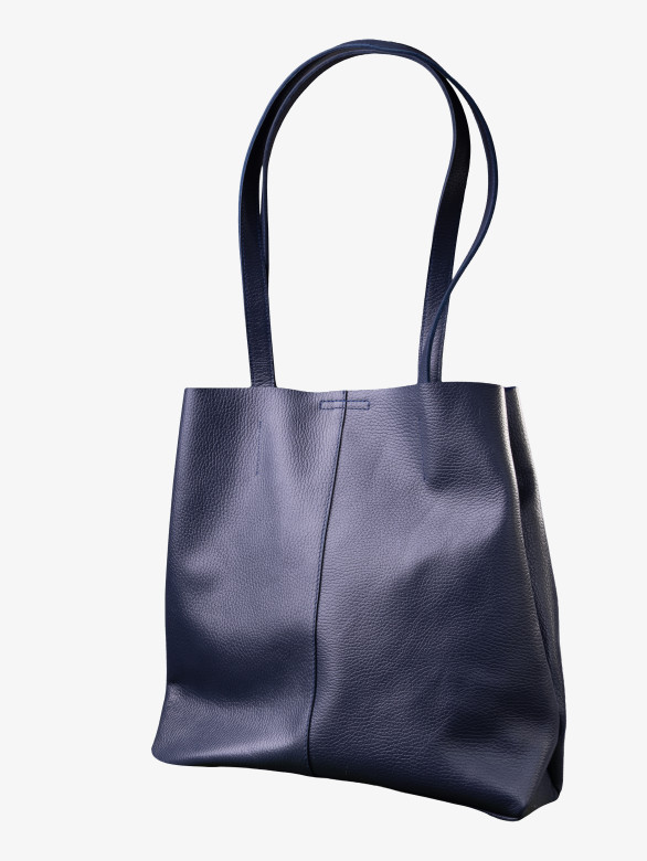 Сумка Baggins 0128 т.синий фл. Сумка Baggins 0128 т.синий фл.