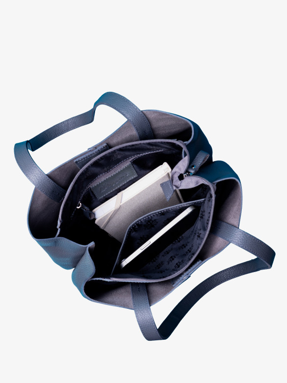 Сумка Baggins 0128 т.синий фл. Сумка Baggins 0128 т.синий фл.