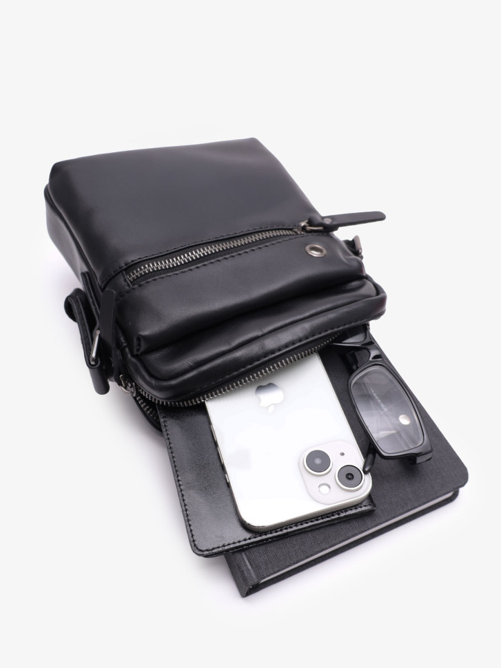 Сумка мужская Baggins 8718 чёрная