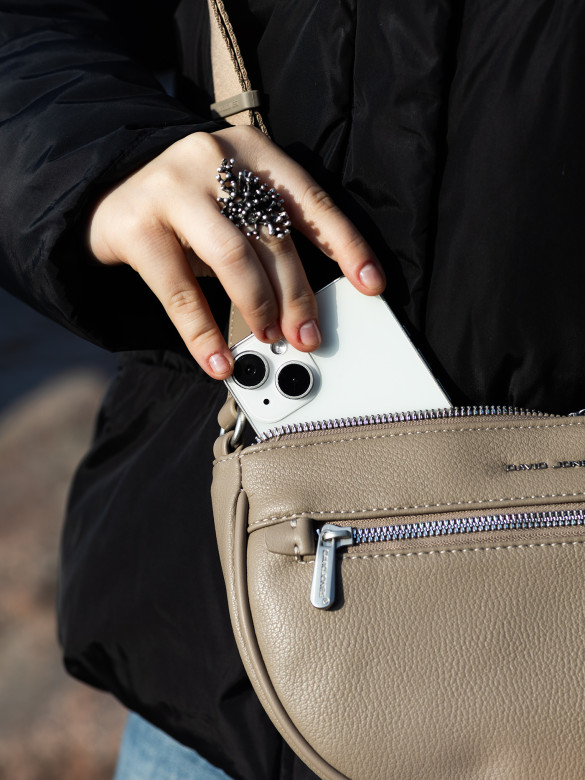 Сумка женская David Jones 7715 warm taupe