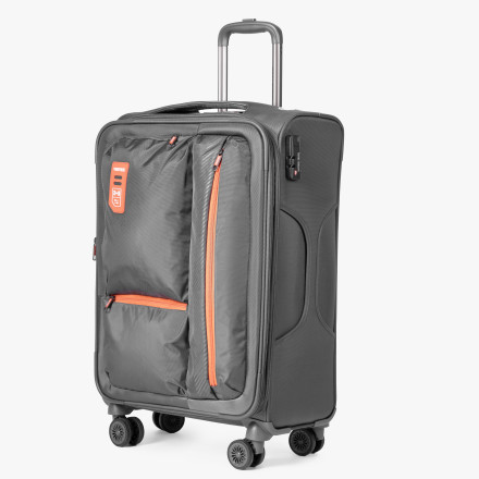 Чемодан Ventex, Ж01-4901 серый