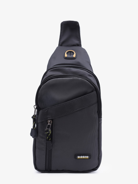 Рюкзак на одно плечо Baggins 82055 серый Рюкзак на одно плечо Baggins 82055 серый