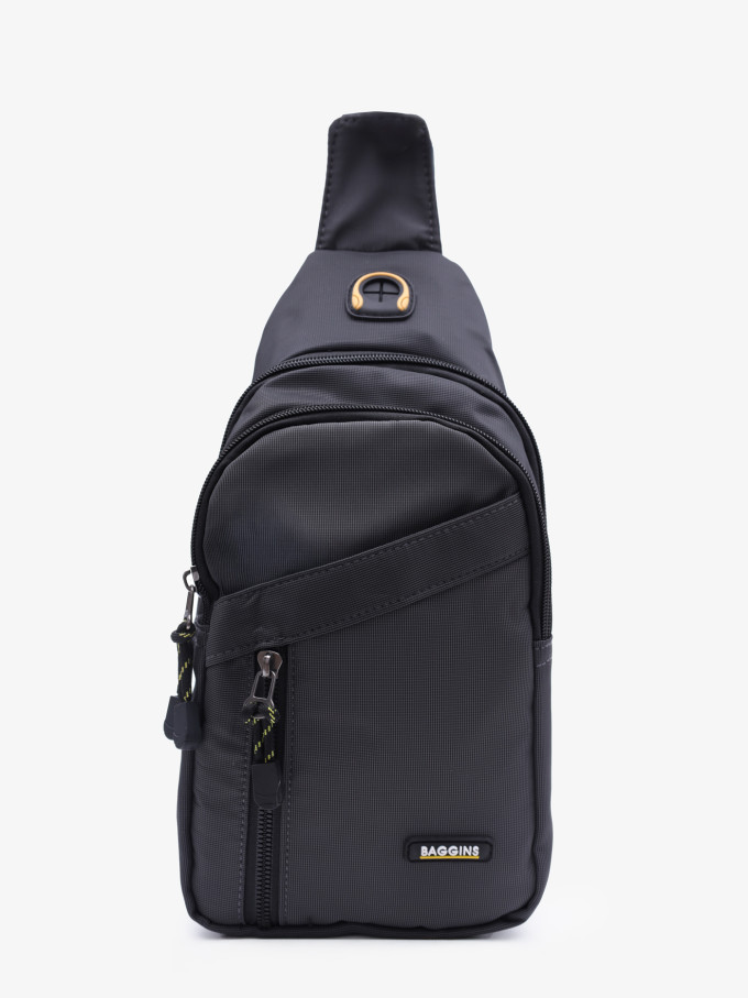 Рюкзак на одно плечо Baggins 82055 серый