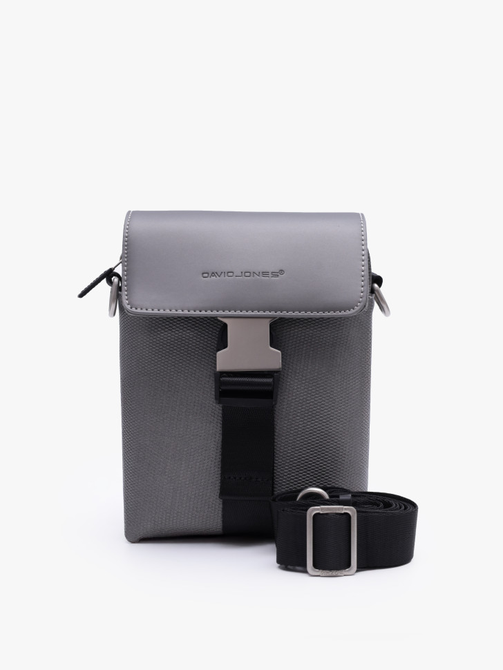 Сумка David Jones 7491 silvery grey