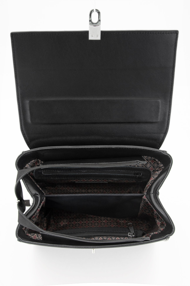 Сумка женская Protege Ц-510.8 чёрный гладкая кожа Сумка женская Protege Ц-510.8 чёрный гладкая кожа