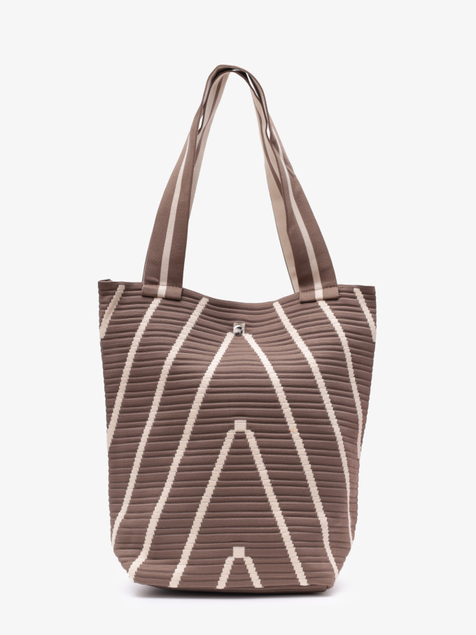 Шоппер Triangle коричневый