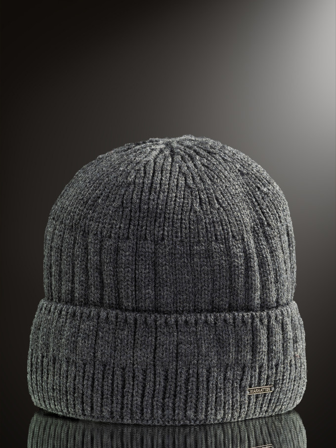 Шапка мужская 12072/2 MARHATTER серый (57-59)