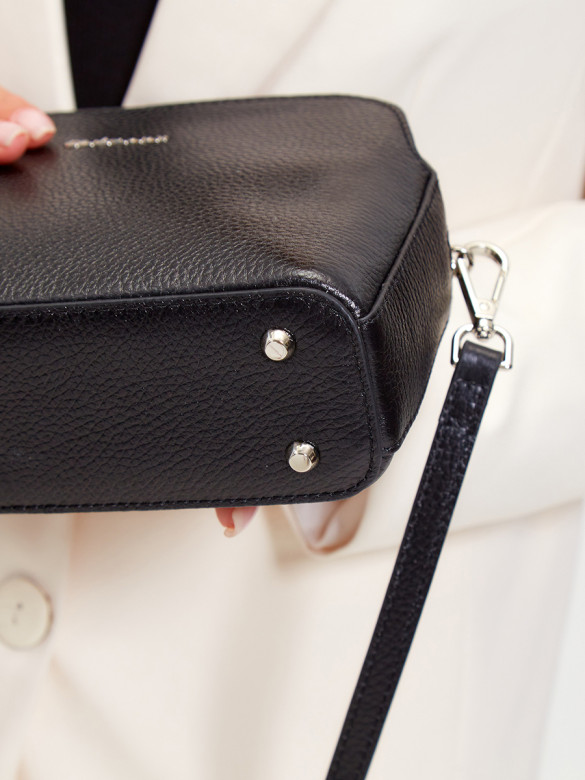 Сумка Curanni 2537 вителло черная