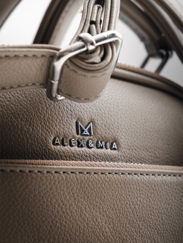 Сумка Alex&Mia 8995-1 mud Сумка Alex&Mia 8995-1 mud