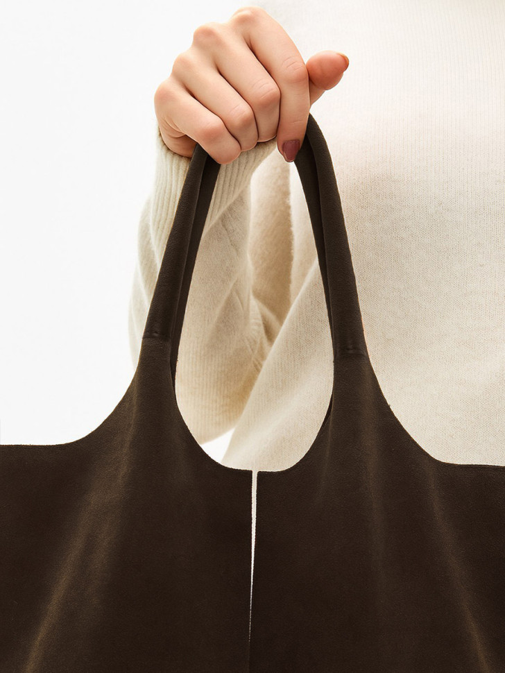 Сумка FIATO 2653С замша шоколад