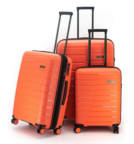 Чемодан Eberhart 40S-017 Shift полипропилен персик