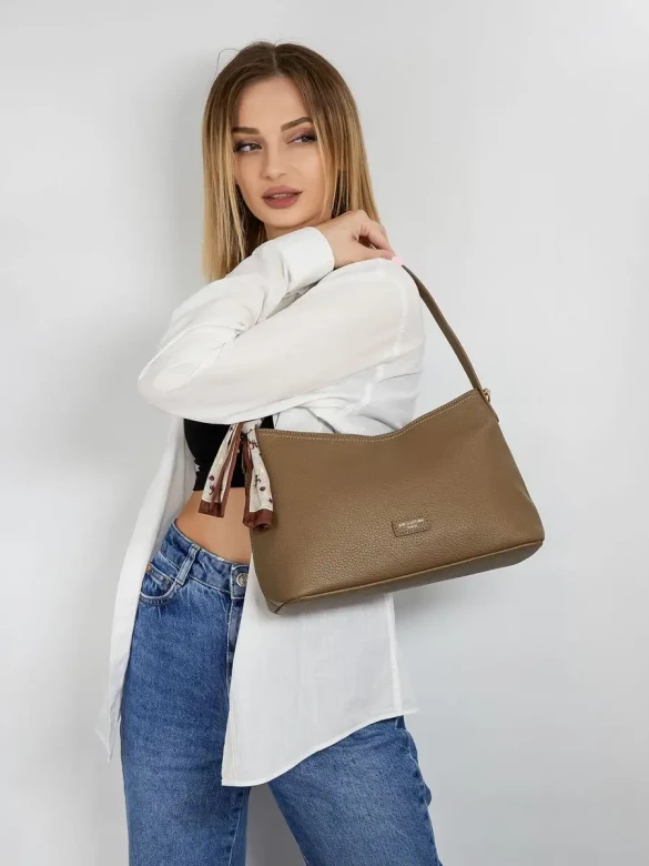  Сумка женская David Jones 6709 d.taupe