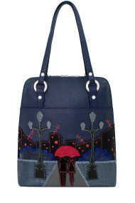 Сумка-трансформер женская Protege, ДС-226-212 Город № 24 синяя