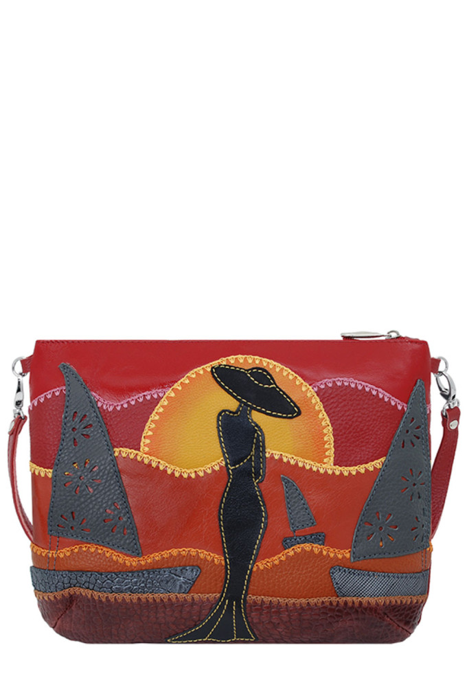 Сумка женская Protege, ДС-261-159 "Дамочка №2" красная Сумка женская Protege, ДС-261-159 "Дамочка №2" красная