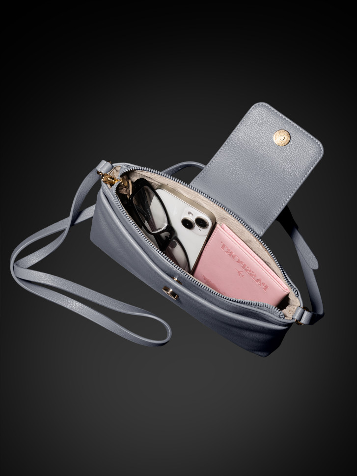 Сумка женская David Jones 7829 steel gray