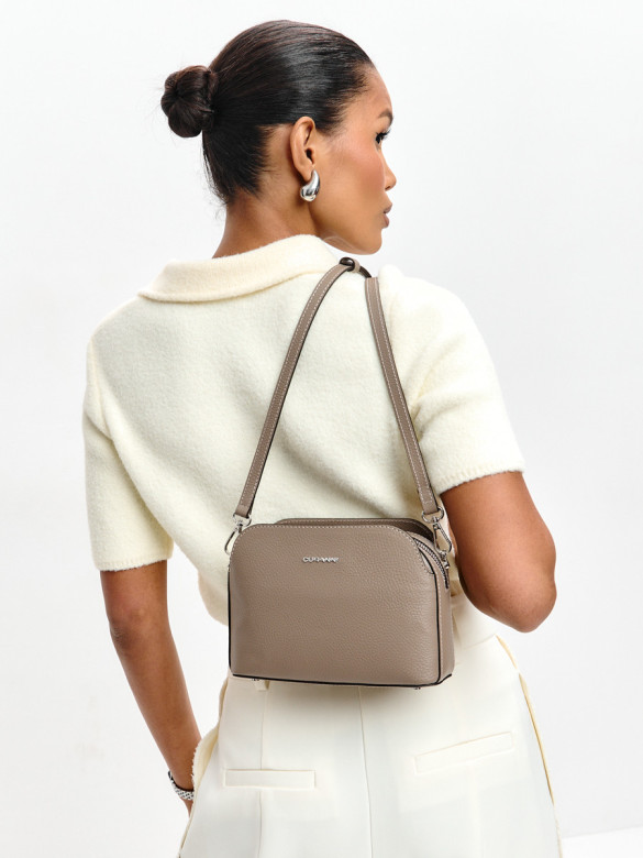 Сумка Curanni 2537 вителло капучино