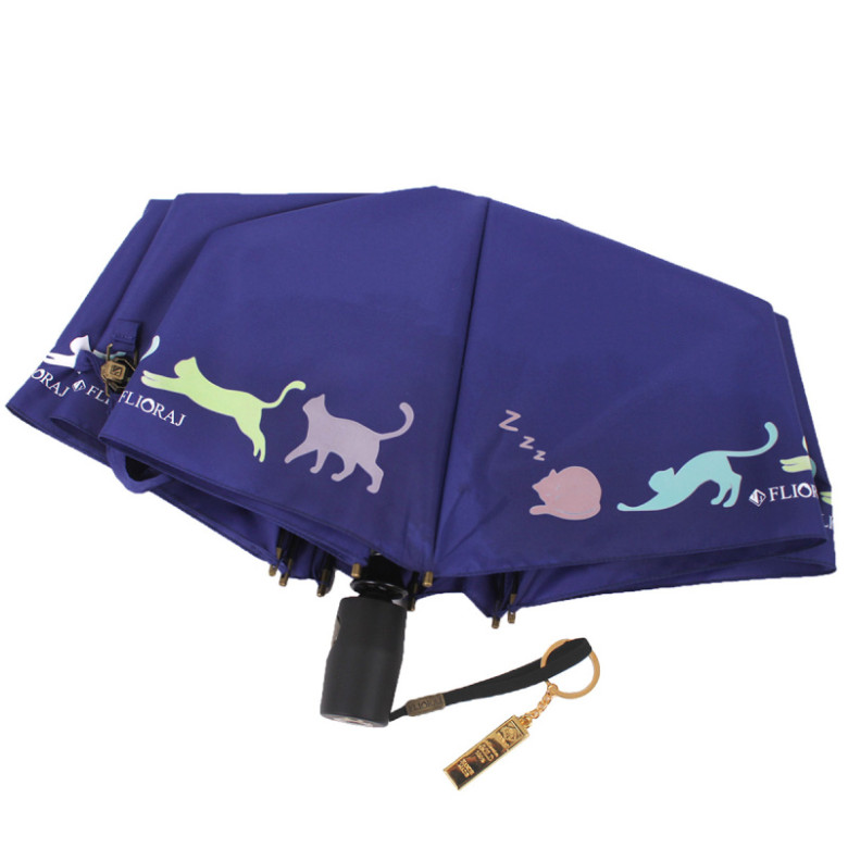 Зонт женский FLIORAJ, 21051 синий Зонт женский FLIORAJ, 21051 синий