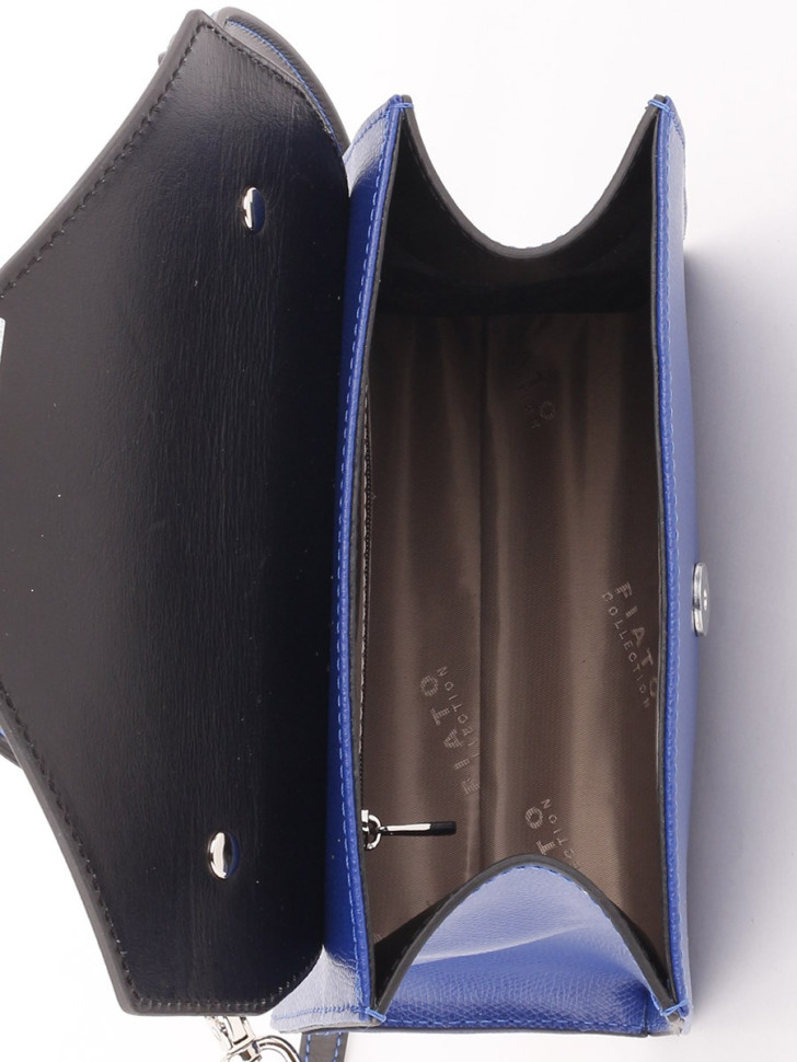 Сумка женская Fiato, 2600 саффиано синяя