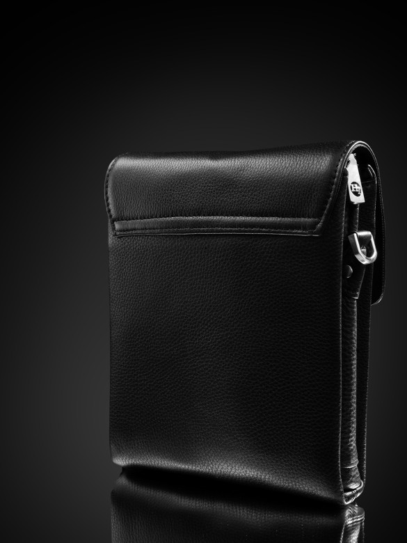 Сумка-планшет мужская HT 1293-4B чёрная