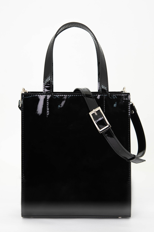 Сумка Protege Ц-554.18 черный лак