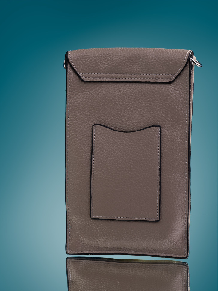 Сумка женская для телефона 5509 l.grey